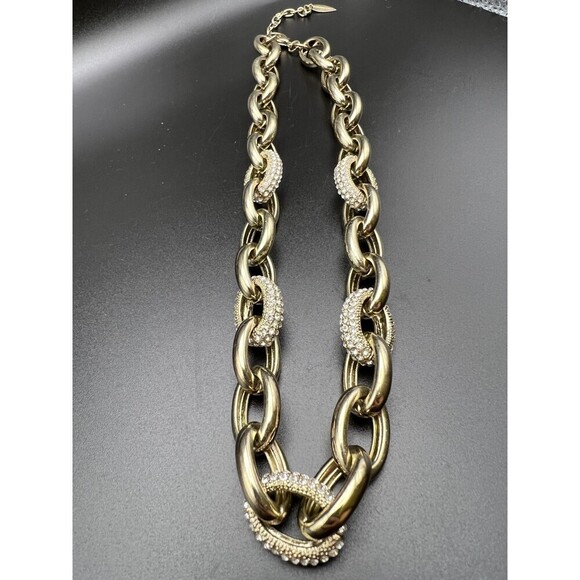 Coldwater Creek Crystal Link Necklace - Picture 5 of 6